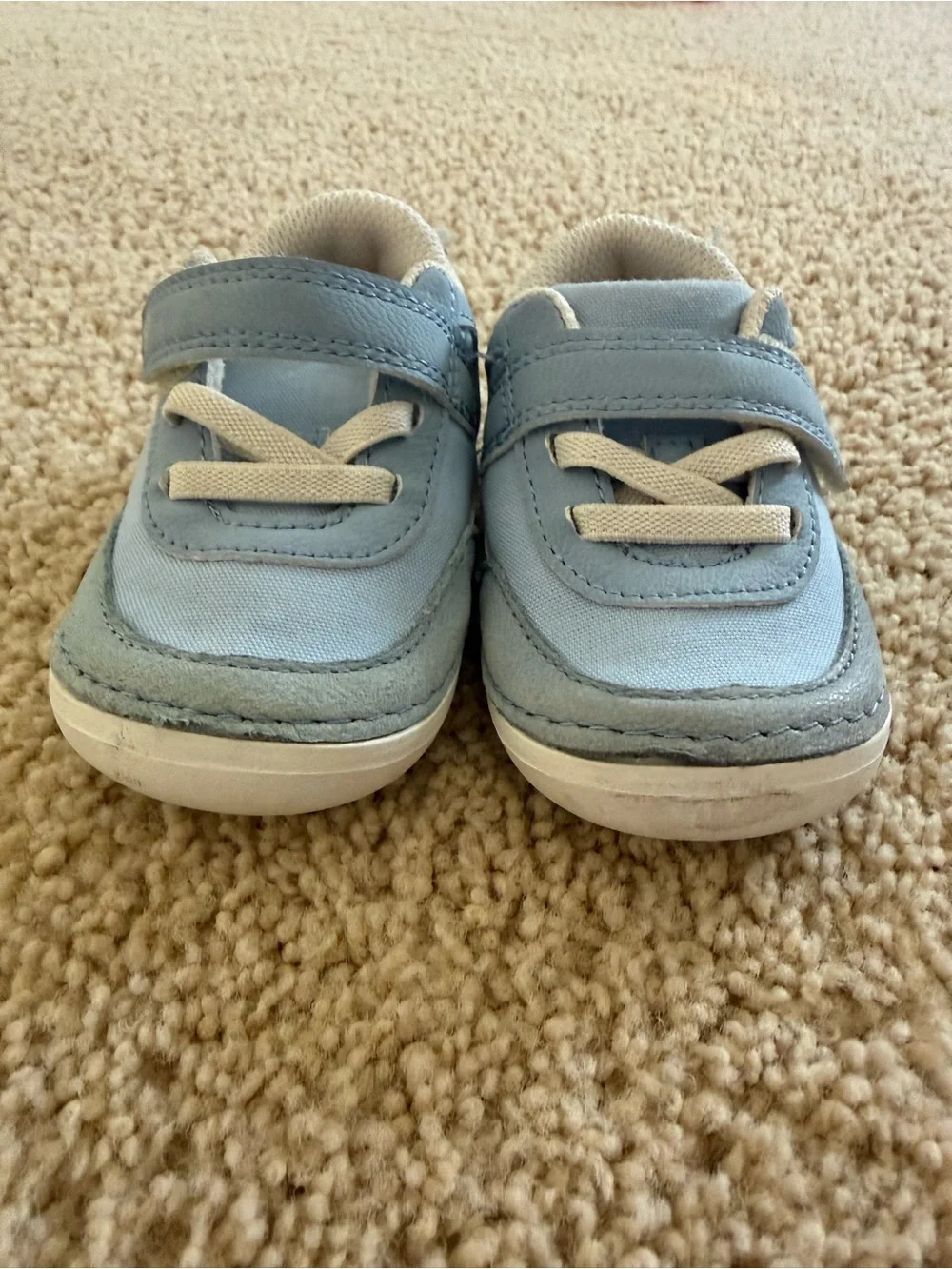 Stride Rite sm sprout 2.0 blue boy shoe